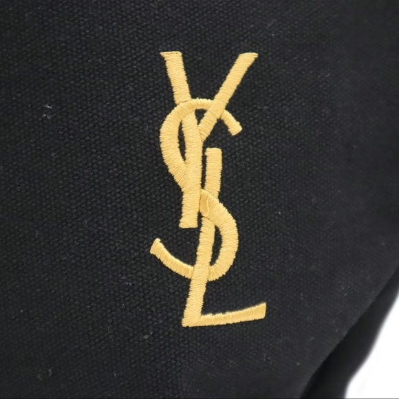 Brand New YSL Black and Gold Logo Tote Bag - Picture 1 of 14